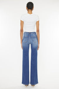 ULTRA HIGH RISE HOLLY FLARE JEANS -KC9248M-OP