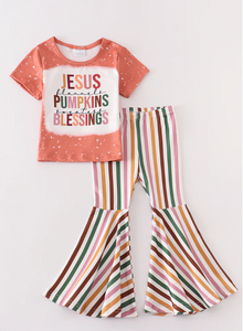 Jesus, Pumpkins, Blessings Bell Set